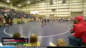 90 lbs Quarters & Wb (16 Team) - Bronxon Manning, Syracuse vs Cougar Wilson, Spanish Fork