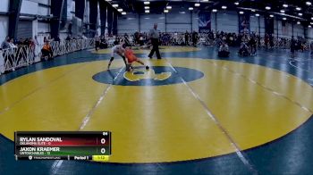 84 lbs Rd# 3 12:00pm Friday - Jaxon Kraemer, Untouchables vs Rylan Sandoval, Oklahoma Elite