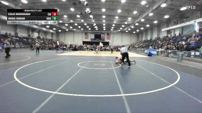 138 lbs Round 3 (3 Team) - Cole Riddiough, Farmingdale Sr High vs Greg Green, Shenendehowa