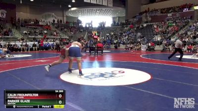 5A 285 lbs Quarterfinal - Parker Glaze, Benton vs Calin Frounfelter, Mountain Home