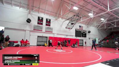 141 lbs Cons. Round 3 - Richard Martinez, Bakersfield College vs Adrian Magana, Mt. San Antonio