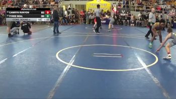 128 lbs Cons. Round 4 - Tyree Beal, Springfield Wrestling Club vs Camryn Runyon, Mechanicsburg