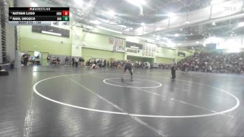 138 lbs Cons. Round 3 - Nathan Lugo, MONROE vs Raul Orozco, BANNING