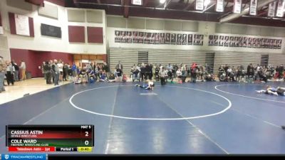 61 lbs Semifinal - Cole Ward, Fremont Wrestling Club vs Cassius Astin, Devils Wrestling