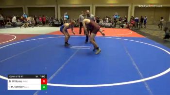 Match - Brian Williams, Rancho Mirage Rattlers vs Moses Mercier, Salem Elite Mat Club