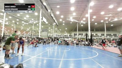 162 lbs Rr Rnd 3 - Diego Abreu, Red Devil Wrestling Club - HSAm vs Jacob Strauss, Emmaus - HSAm
