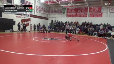 JV-7 lbs Round 1 - Neveah Aguirre, Muscatine vs Allison Godoy Quintana, Ottumwa