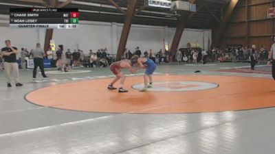120 lbs Quarterfinal - Chase Smith, Mat Assassins vs Noah Losey, The Compound