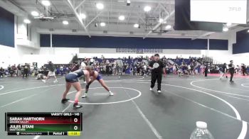 145 lbs Quarterfinal - Jules Sitani, Unattached vs Sarah Harthorn, Golden Valley