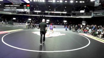 Girls 190 lbs Cons. Semi - Corrie Collins, Highline (Girls) vs Avery Vega Padilla, Camas (Girls)