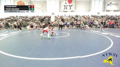 70 lbs Cons. Round 2 - Wyatt Rathbun, Fulton Wrestling vs Caleb Smith, Club Not Listed