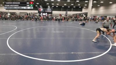115 lbs Quarters - Eldar Arutiunov, Youth Impact Center Wrestling Club vs Hunter Erdmann, Wisconsin