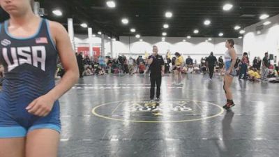 140 lbs Rr Rnd 1 - Joey Cappa, Mat Demon Girls Black - GK12E vs Marlee Solomon, Quest - GK12E