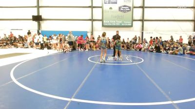 38 lbs Rr Rnd 3 - Braelynn Stetler, Apex (OH) Girls - W vs Maxine Kremski, Michigan Wrestling Academy - W