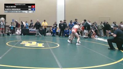 95 lbs Champ. Round 3 - Ella Heyne, The Compound vs Aleeya Dreshman, Mac Wrestling Club