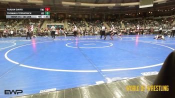 100 lbs Round Of 16 - Tajuan Davis, Team Tulsa Wrestling Club vs Thomas Fitzpatrick, New England Gold