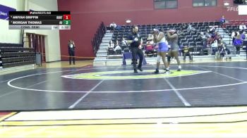 180 lbs Cons. Semi - Aniyah Griffin, Huntingdon vs Morgan Thomas, Allen