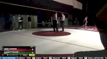 220 lbs Round 3 - Barrett Muller, Osage vs Jack Laughlin, Carlisle