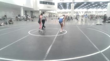 109 lbs Quarterfinal - Regan Huppenthal, Brighton WC vs Sophia Morrison Mosbarger, Apex Wr Ac