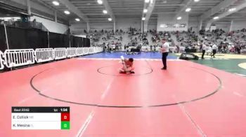 106 lbs Round Of 128 - Elijah Collick, MD vs Kellen Mesina, FL