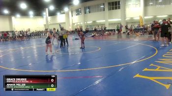 125 lbs Placement (16 Team) - Amaya Miller, Indiana Smackdown Girls vs Grace Drueke, Nebraska Black Widows