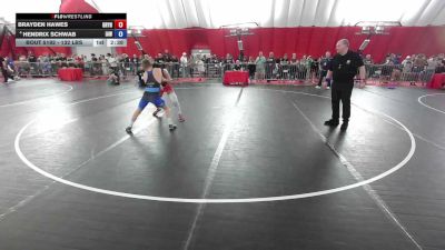 132 lbs Champ. Rd Of 32 - Brayden Hawes, Grynd vs Hendrix Schwab, Immortal Athletic WC