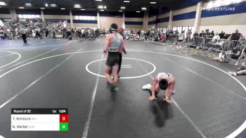 120 lbs Round Of 32 - Ty Annoura, Vici WC vs Keegan Hertel, Clovis North