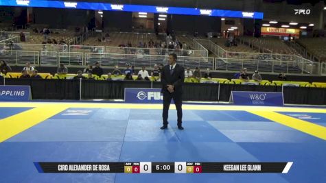 Keegan Lee Glann vs Ciro Alexander De Rosa 2025 Pan Jiu Jitsu IBJJF Championship