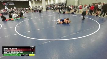 106 lbs Champ. Round 2 - Lane Fruechte, Berge Elite Wrestling Academy vs Griffin Sensintaffar, Cowboy Wrestling Club