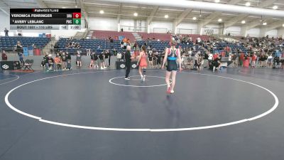 110 lbs Champ. Rd Of 32 - Veronica Fehringer, Sublime Wrestling Academy vs Avery LeBlanc, Powell Wrestling Club