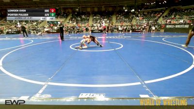 67 lbs Consi Of 8 #1 - Lowden Even, Immortal Athletics WC vs Porter Fulger, Alpha Elite, Mi