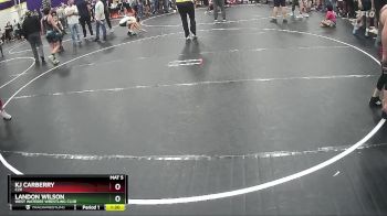 100 lbs Quarterfinal - Landon Wilson, West Wateree Wrestling Club vs Kj Carberry, C2X