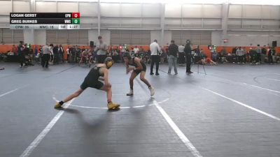 105 lbs Quarterfinals (8 Team) - Logan Gerst, CP Wrestling vs Greg Burkes, Westshore WC