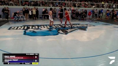 132 lbs Round 2 - Keagan Frost, Alaska vs Paul Minke, Anchor Kings Wrestling Club