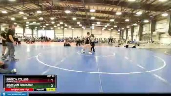 160 lbs Round 4 (6 Team) - Broedy Collins, Iowa Black vs Brayden Zuercher, PA Silver