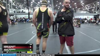 220 lbs Round 4 (6 Team) - Aiden Schlett, Team Thunder vs Adam Mashfej, Scorpions