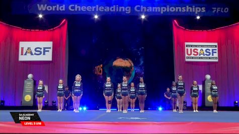 SA Academy - Neon [2025 L5 U18 Semis] 2025 The Cheerleading Worlds