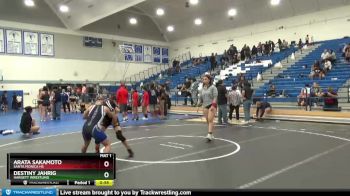 101 lbs 3rd Place Match - Destiny Jahrig, Hargett Wrestling vs Arata Sakamoto, Santa Monica Hs