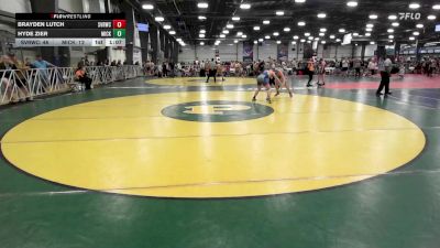 154 lbs Rr Rnd 1 - Brayden Lutch, Steel Valley Renegades vs Hyde Zier, Micky's Maniacs Grey