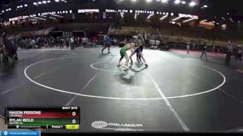 106 lbs Quarterfinal - Mason Persons, Columbus vs Rylan Ibold, Buford HS