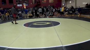 184 lbs 3rd Place Match - Connor Cooper, NWCA - Life vs Savian Graham, Montevallo