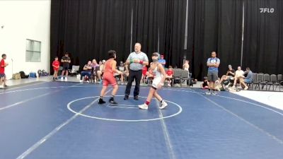 105 lbs Round 2 (6 Team) - Christopher Warner, U2 The Revolution vs Josiah Gonzalez, Revival Aces