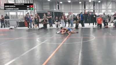 74 lbs Quarters - Cameron Allen, Oconomowoc Wrestling Club vs Aiden Garcia, Billings Wrestling Club