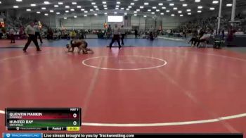 145 lbs Cons. Round 2 - Quentin Mankin, Dinwiddie vs Hunter Ray, Smithfield