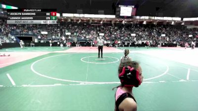 54 lbs Cons. Round 2 - Jocelyn Sammons, WNE1 vs Lennox Jaggers, CPWA