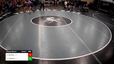 145 lbs Champ. Round 1 - Jonah Bosch, Beaver County Christian School vs Lance Zylstra, Summit Academy