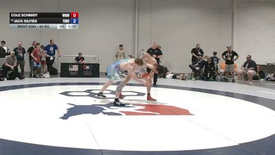 65 kg Cons. Rd Of 32 - Cole Schmidt, Windsor High School Wrestling vs Jack Silfies, Young Guns Wrestling Club