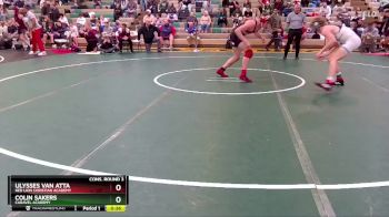 165 lbs Cons. Round 3 - Ulysses Van Atta, Red Lion Christian Academy vs Colin Sakers, Caravel Academy