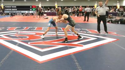 106 lbs Consi Of 32 #2 - Forest Rose, NJ vs Carter Smith, OH