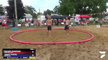 80kg Round 4 - Fischer Crawford, Indee Mat Club vs Jeremy Postel, Unattached